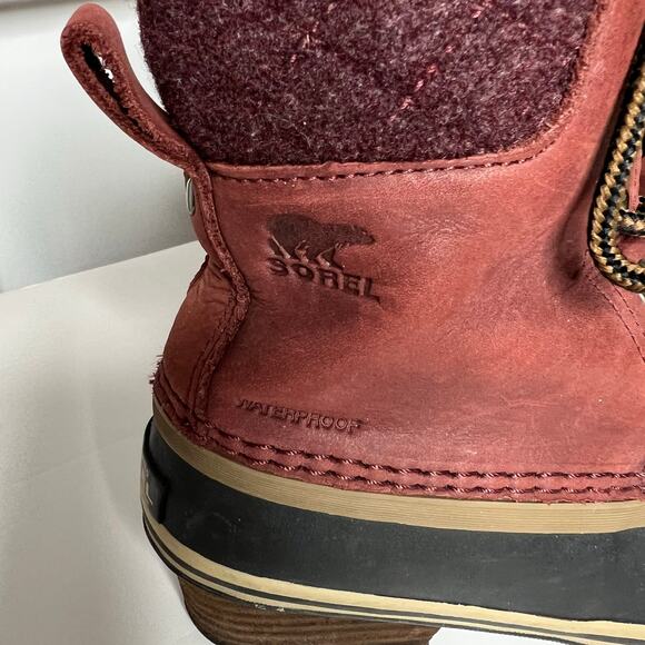 Sorel Slimpack II Lace Redwood Boots Style 2348-628 Size 6.5 - Picture 8 of 9